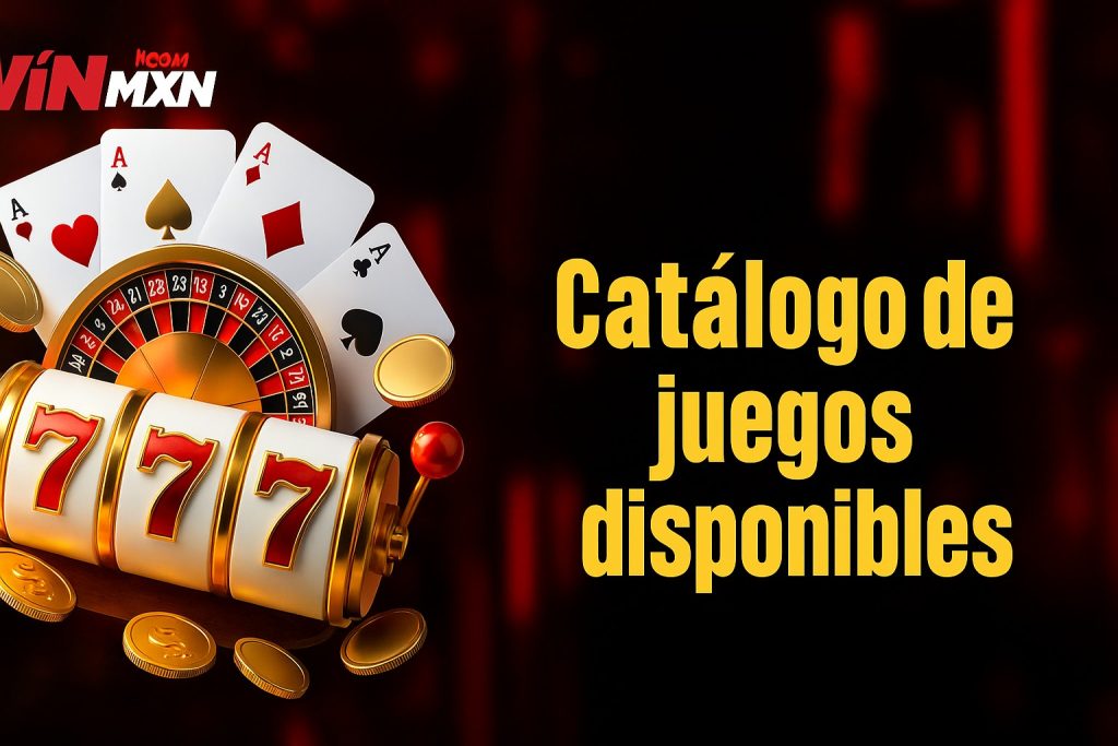 Catálogo de juegos disponibles